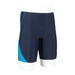 Mizuno N2JBA103 Men's Navy/D Turquoise Swimsuit M for Gym Half Spats 21cm Inseam_3
