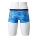 Mizuno N2MBA566 Men's Light Blue Swimsuit Short Spats Ri Collection M Polyester_2