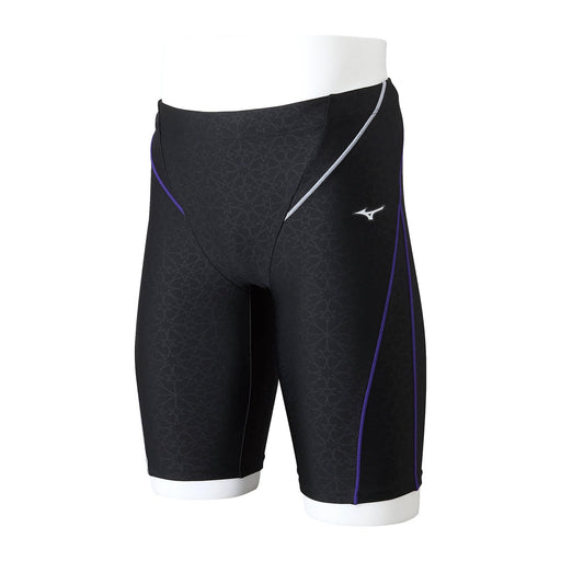Mizuno N2JBA601 Men's Swimsuit Half Spats Stroke One 23cm Inseam Black/Gray M_1