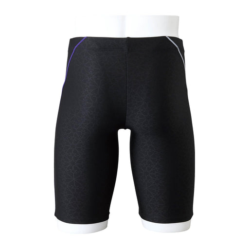 Mizuno N2JBA601 Men's Swimsuit Half Spats Stroke One 23cm Inseam Black/Gray M_2