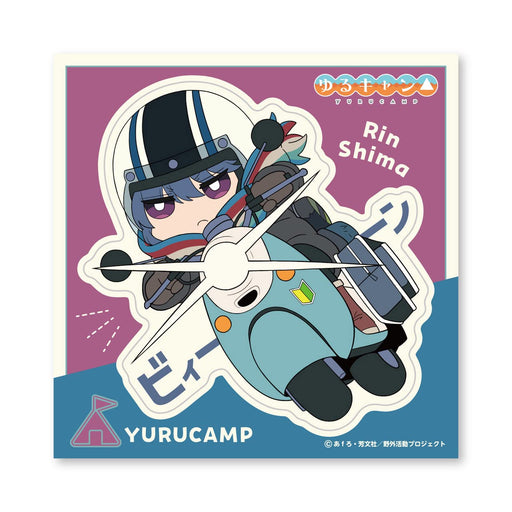 Groove Garage Laid-Back Camp Season 2 GG3 Resistant Sticker Veen Rin 96mm NEW_1