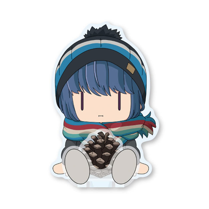 Groove Garage Laid-Back Camp Season 2 Sitting Mascot ! Rin W54xH82mm w/ Parts_1