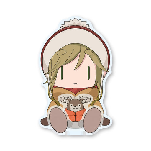 Groove Garage Laid-Back Camp Season 2 Sitting Mascot ! Aoi W51xH82mm w/ Parts_1