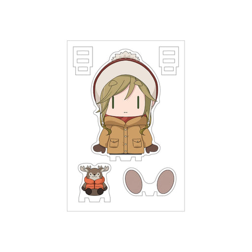 Groove Garage Laid-Back Camp Season 2 Sitting Mascot ! Aoi W51xH82mm w/ Parts_2