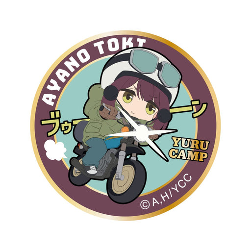 Groove Garage Laid-Back Camp Season 2 Ayano on Bike Wappen Patch (Removable) NEW_1