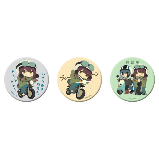 Groove Garage Laid-Back Camp Season2 Luminescence Sticker Ayano on Bike Set of 3_1