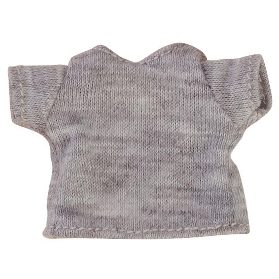 Good Smile Company Nendoroid Doll Outfit Set: T-Shirt (Gray) ‎‎‎‎‎‎G17491 Fabric_1