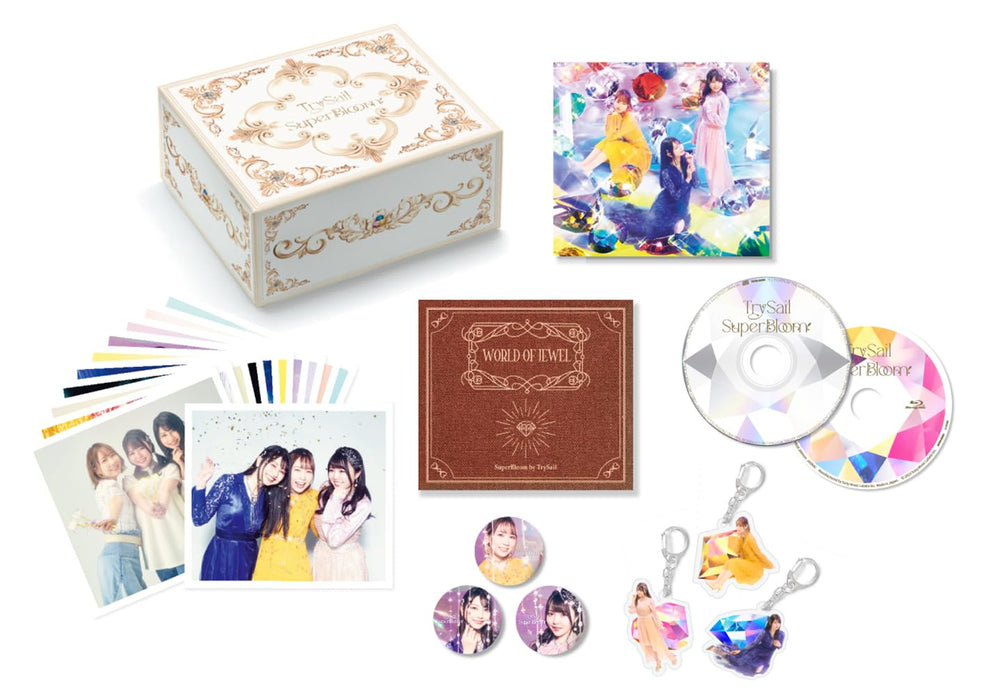 CD+Blu-ray SuperBloom with GOODS First Press Limited Edition TrySail VVCL-2285_2
