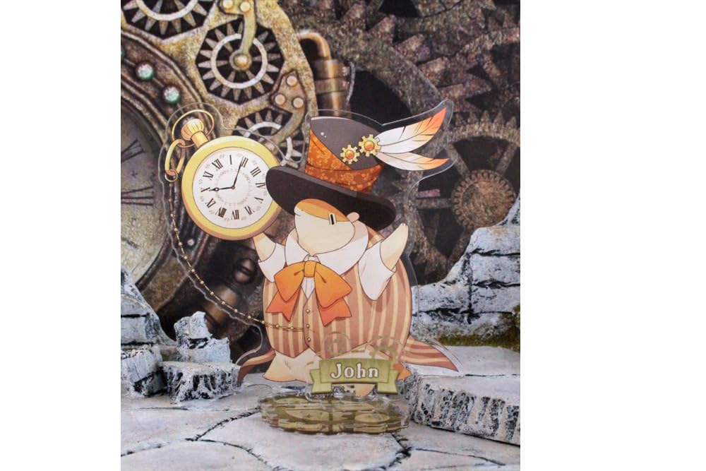 The Vampire Dies in No Time. 2 Puchichoko Acrylic Stand John Steampunk A NEW_1