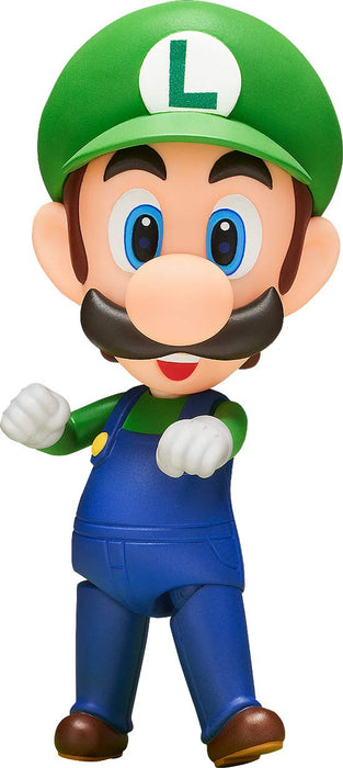 Nendoroid 393 Super Mario Luigi Painted ABS&PVC non-scale Action Figure NEW_1