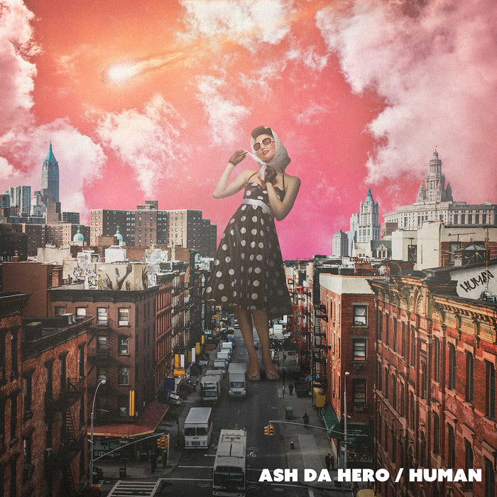 [CD+Blu-ray] Human First Press Limited Edition ASH DA HERO LAPS-35020 J-Rock NEW_1
