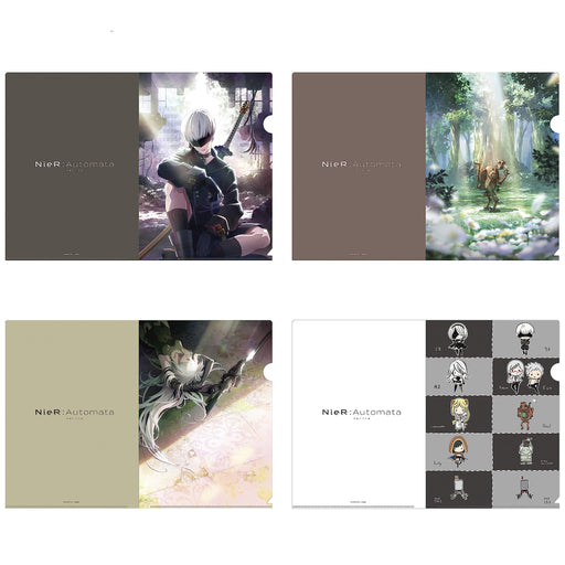 Square Enix Nier: Automata Ver1.1a Clear File B W220xH310mm Made in Japan NEW_1