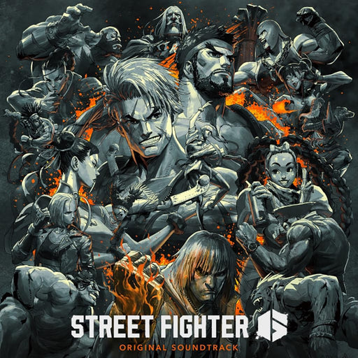 [CD] Street Fighter 6 Original Soundtrack 4-disc Nomal Edition CPCA-10504 NEW_1