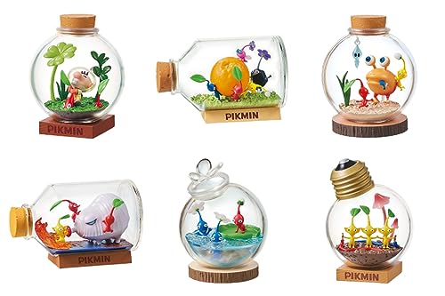 RE-MENT pikmin Terralium Collection BOX Product Set of 6 PVC H80xW140x80mm NEW_1