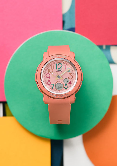 CASIO BABY-G BGA-290PA-4AJF Terracotta Orange Women Watch Analog & Digital NEW_2