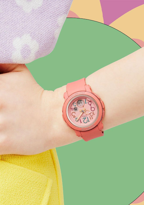 CASIO BABY-G BGA-290PA-4AJF Terracotta Orange Women Watch Analog & Digital NEW_3