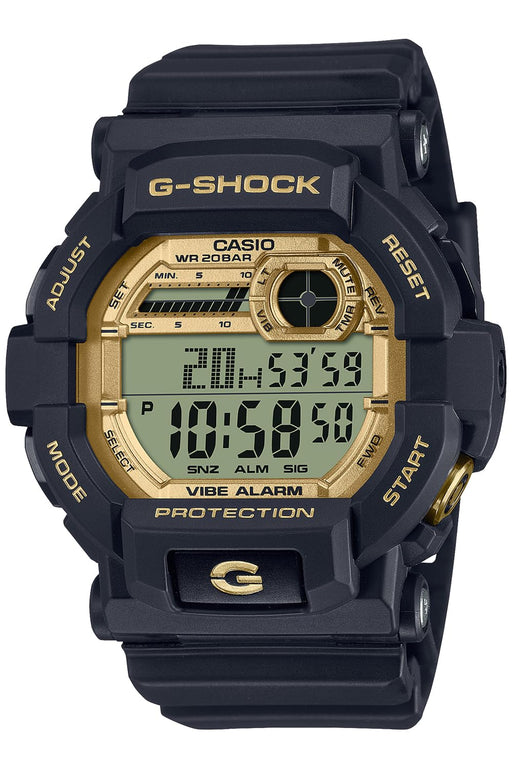 CASIO G-SHOCK GD-350GB-1JF Black x Gold Men Watch Web Limited Resin Band NEW_1