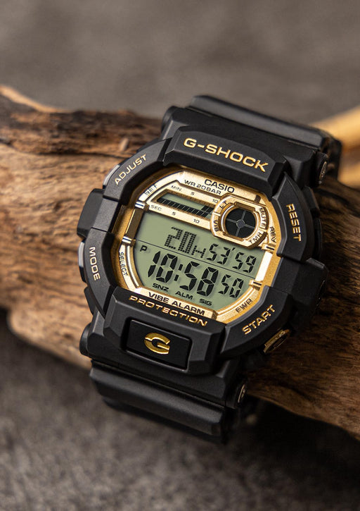 CASIO G-SHOCK GD-350GB-1JF Black x Gold Men Watch Web Limited Resin Band NEW_2