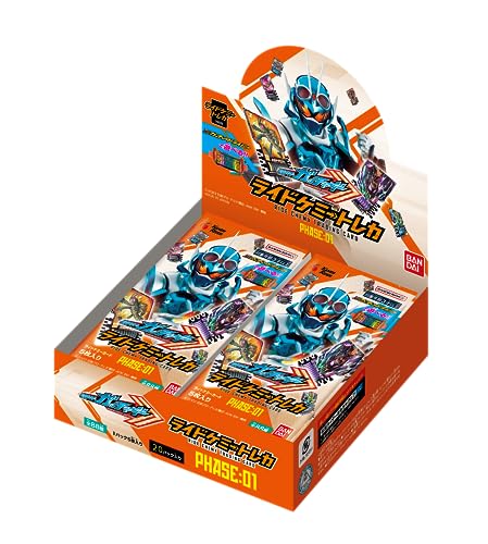 BANDAI Kamen Rider Gotchard Ride Chemy Trading Card PHASE:01 BOX 20 packs NEW_1