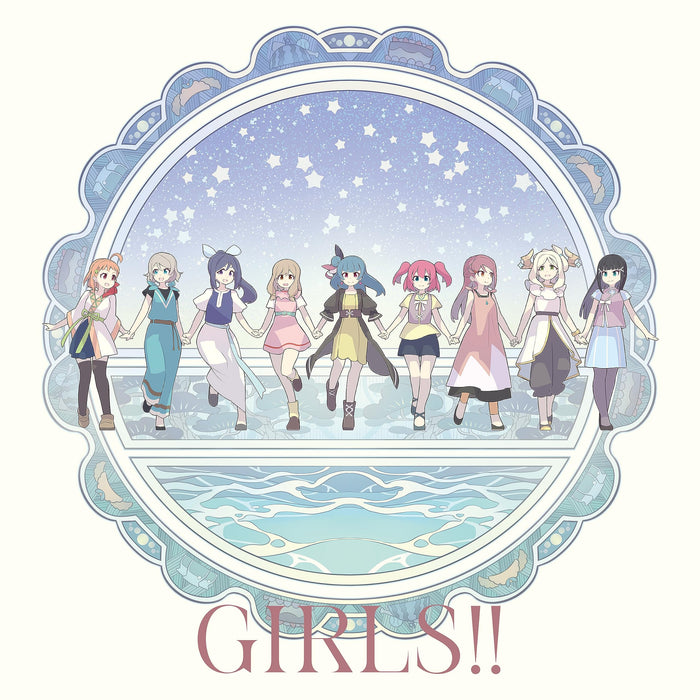 CD Genjitsu no Yohane Sunshine in the Mirror Wonder sea breeze/GIRLS! LACM-24446_1