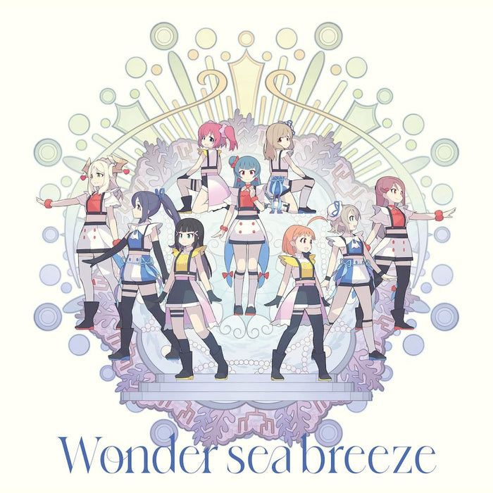 CD Genjitsu no Yohane Sunshine in the Mirror Wonder sea breeze/GIRLS! LACM-24447_1