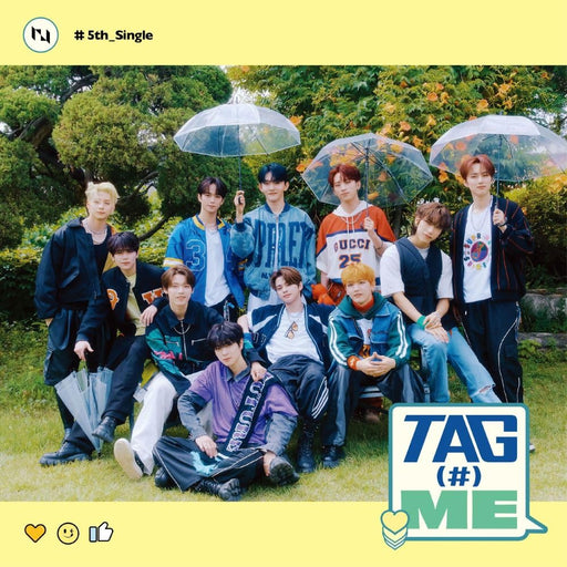 [CD+DVD] TAG ME Type A First Press Limited Edition YRCS-90235 idol Group J-Pop_1