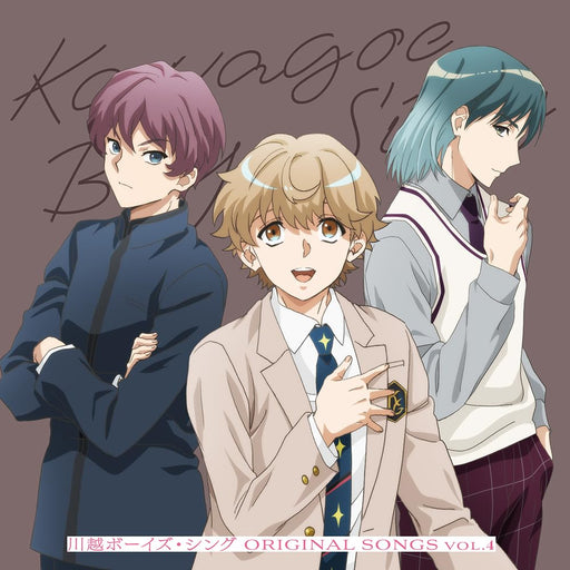 [CD] Kawagoe Boys Sing ORIGINAL SONGS Vol.4 Nomal Edition GNCA-684 Anime Song_1