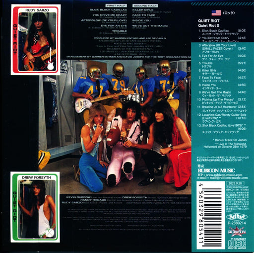 [CD] Quiet Riot II w/ Bonus track Special Edition RBNCD-1541 Paper Sleeve NEW_2