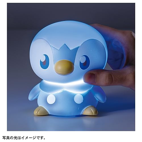 TAKARA TOMY Pokemon Peaceful Place Puni Kyun Light Piplup Battery Powered NEW_5