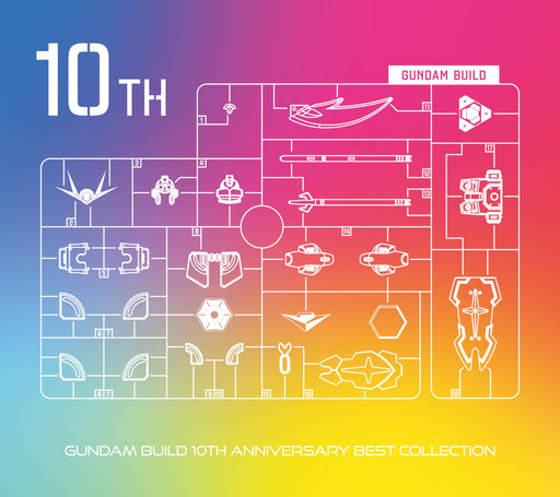 [CD] Gundam Build Series 10th Anniversary BEST Collection SRML-1061 Anime Song_1