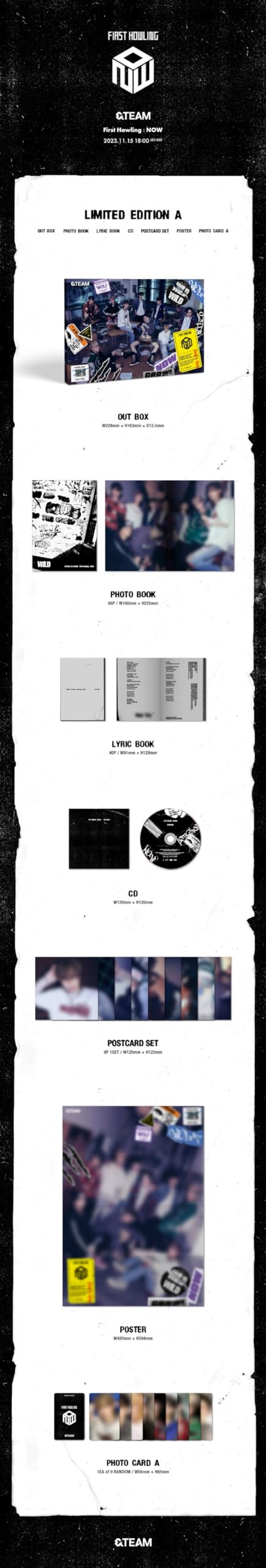 [CD] First Howling: NOW Type A w/PHOTOBOOK+PHOTOCARD A First Edition POCS-39044_2