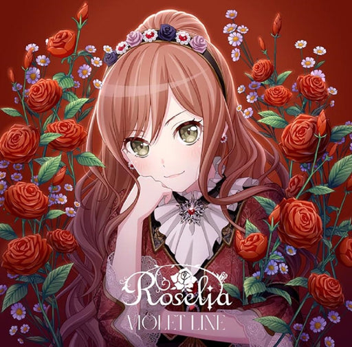 [CD] VIOLET LINE Risa Imai Ver. Nomal Edition Roselia BRMM-10733 BanG Dream NEW_1