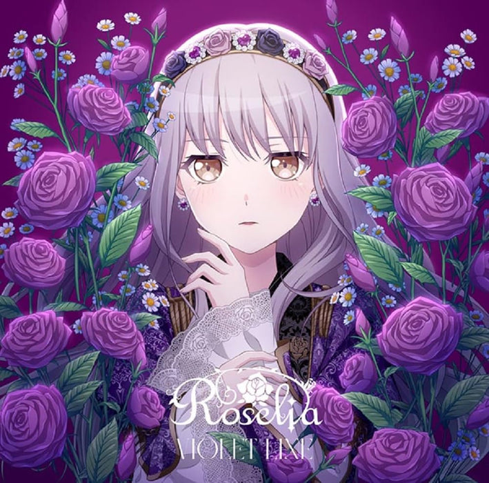 [CD] VIOLET LINE Minato Yukina Ver. Nomal Edition Roselia BRMM-10731 BanG Dream_1