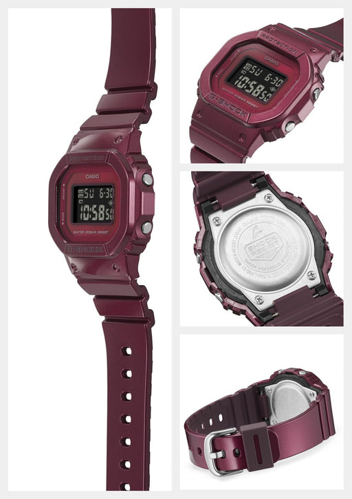 CASIO G-SHOCK GMD-S5600RB-4JF Mid Size Model Black x Red Women Watch Resin NEW_2