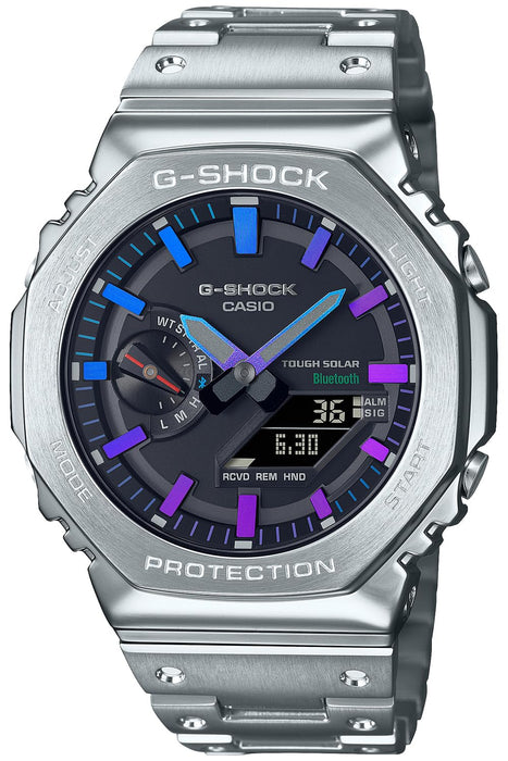 CASIO G-SHOCK GM-B2100PC-1AJF Bluetooth Analog Digital Solar Men Watch Silver_1