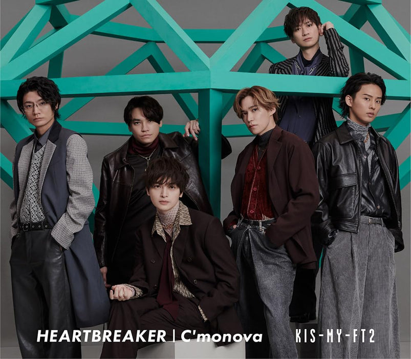 [CD+DVD] HEARTBREAKER/ C'monova Type A First Press Edition Kis-My-Ft2 JWCD-63897_1