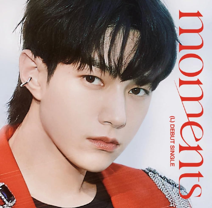 [CD] Moments Normal Edition Kim Myung-soo LMCB-10003 Japan Solo Debut Single NEW_1