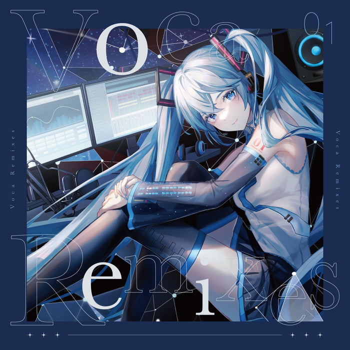[CD] Voca Remixes Nomal Edition QACW-3023 Hatsune Miku Vocalo P Remix Album NEW_1