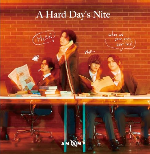[CD] A Hard Day's Nite Type A Nomal Edition Am Amp QARF-65001 J-Pop Band NEW_1