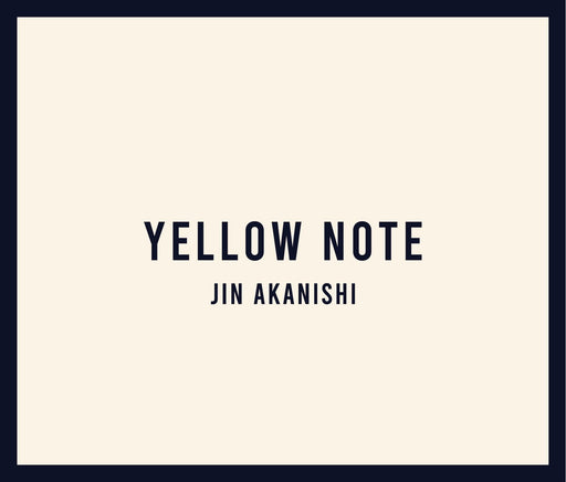 [CD+Blu-ray] YELLOW NOTE First Press Limited Edition Jin Akanishi GOGOOD-44 NEW_1