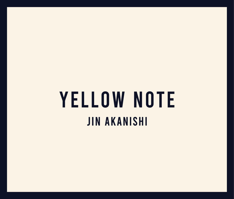 [CD+Blu-ray] YELLOW NOTE First Press Limited Edition Jin Akanishi GOGOOD-44 NEW_1