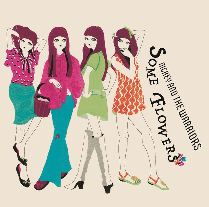 [CD] SOME FLOWERS Nomal Edition NICKEY&THE WARRIORS WCCD-8 J-Pop Mini Album NEW_1