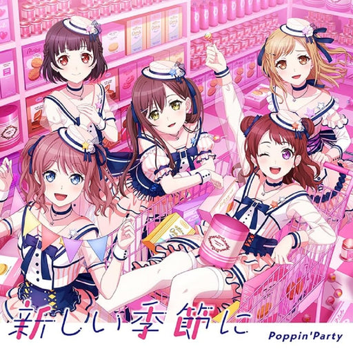 [CD] Atarashii Kisetsu ni Normal Edition Poppin'party BRMM-10760 Character Song_1