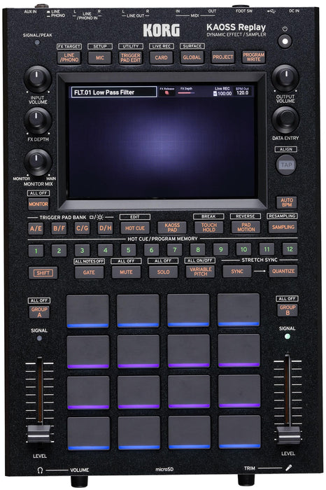 Korg Kaoss Replay Dynamic Effect Sampler all-in-one DJ Tool 18.5x28.4x5.6cm NEW_1