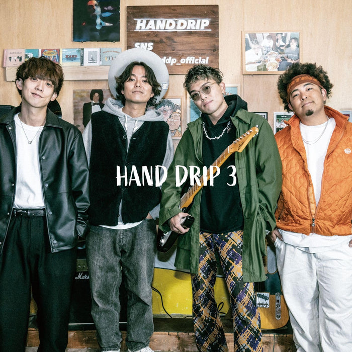 [CD] HAND DRIP 3 Jewel Case Nomal Edition Hand Drip ZLCP-435 J-Pop Guitar Vocal_1
